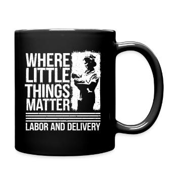Every little gesture counts - Full Colour Mug - black - Right