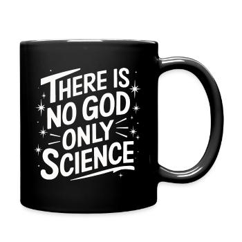 Atheismus Atheist Anti-Religion Agnostiker - Tasse einfarbig - Schwarz - Rechts