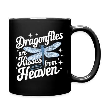 Libellule Libellules Insectes Nature - Mug uni - noir - Droite
