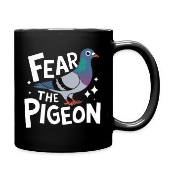 Pigeon Pigeons Animal Oiseau - Mug uni - noir - Droite