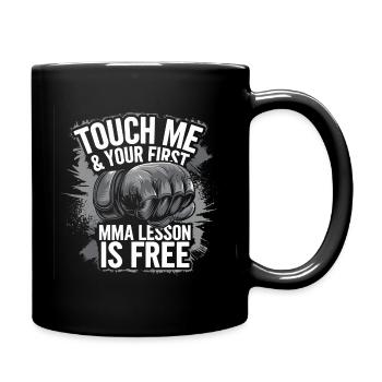 For real martial artists - Full Colour Mug - black - Right