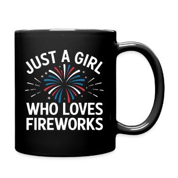 Pyrotechniker Feuerwerk Pyrotechnik - Tasse einfarbig - Schwarz - Rechts