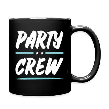 Party Crew - Full Colour Mug - black - Right