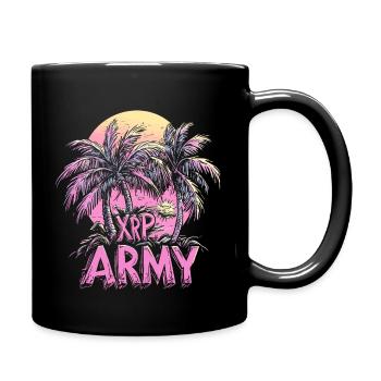 XRP Army Insel Million Crypto - Tasse einfarbig - Schwarz - Rechts