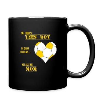 Soccer Mom - Full Colour Mug - black - Right