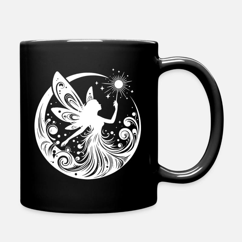 Fee - Tasse einfarbig - Schwarz