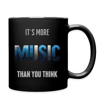 Music - Full Colour Mug - black - Right
