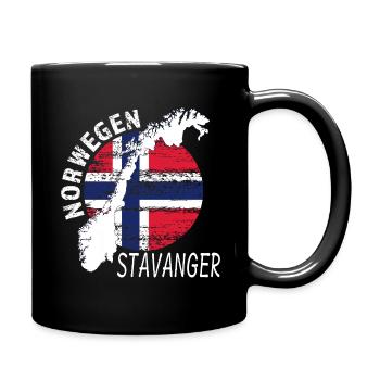 Stavanger - Mug uni - noir - Droite