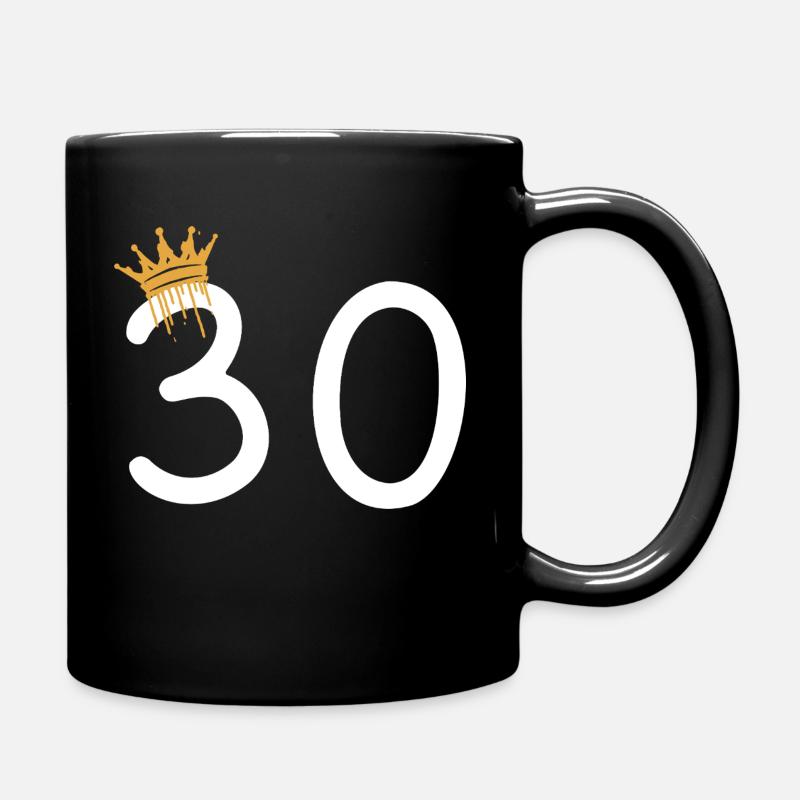 30 - Full Colour Mug - black