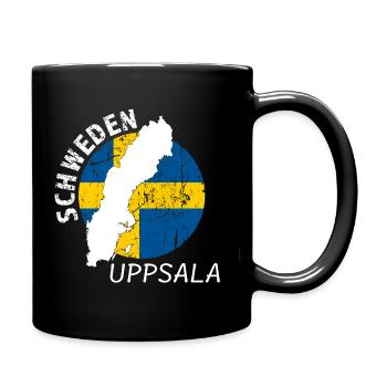 Uppsala - Full Colour Mug - black - Right