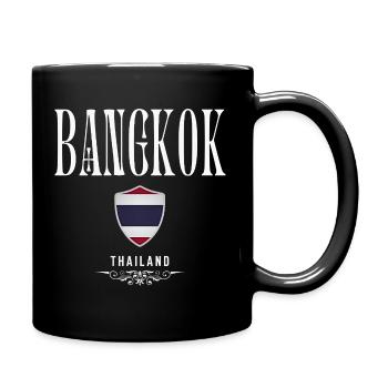 I Love Bangkok, Bangkok Thailand - Full Colour Mug - black - Right