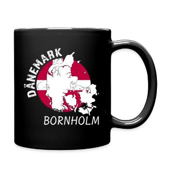 Bornholm - Full Colour Mug - black - Right