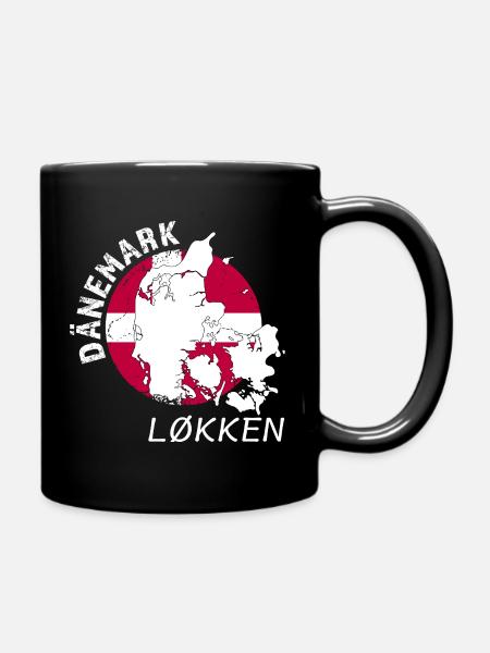 Løkken - Tasse einfarbig - Schwarz