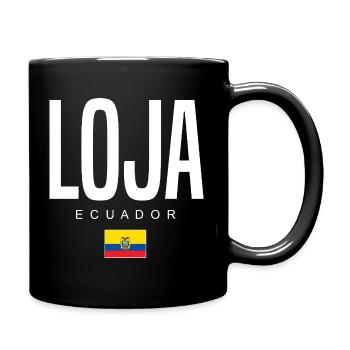 Loja Équateur Équatoriens - Mug uni - noir - Droite