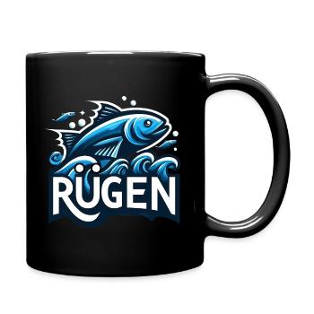 Baltic Sea Island of Rügen - Full Colour Mug - black - Right