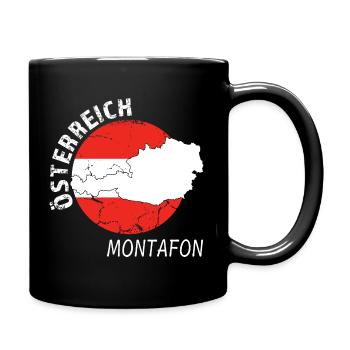 Montafon - Mug uni - noir - Droite