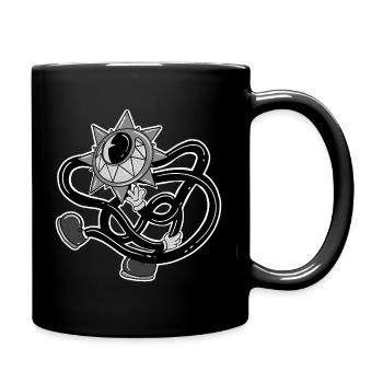 Soos le soleil - Mug uni - noir - Droite