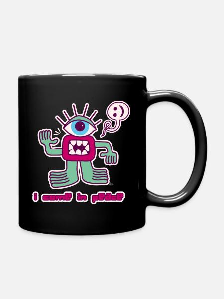 Alien - Full Colour Mug - black