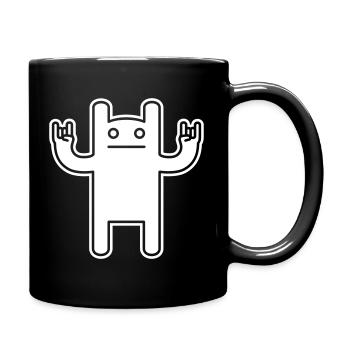 Monster Rock – Festival de la BD Kawaii - Mug uni - noir - Droite