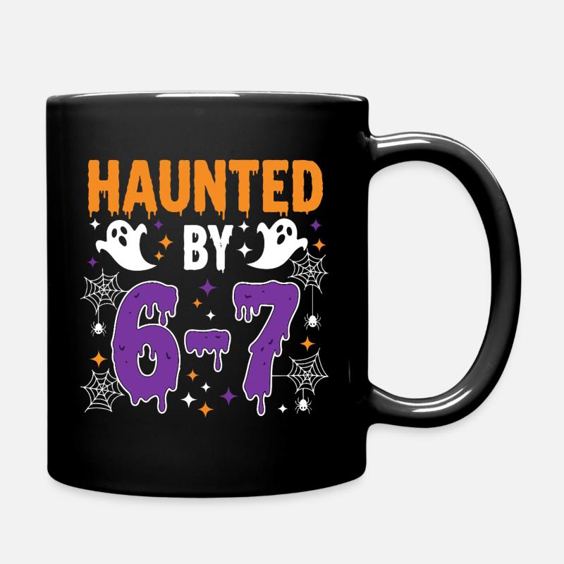 Hanté par 67 mème drôle - Mug uni - noir