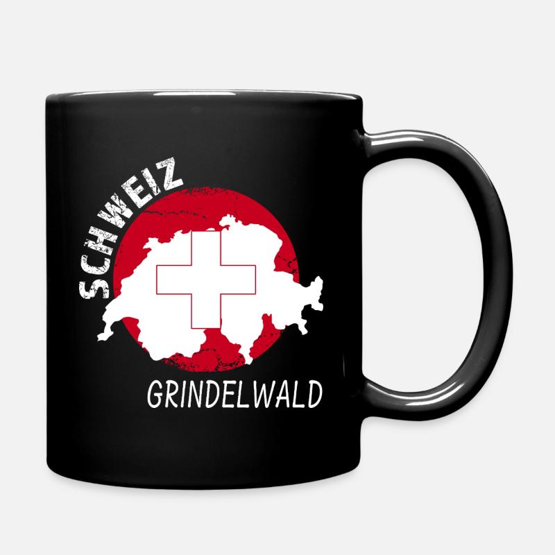 Grindelwald - Tasse einfarbig - Schwarz