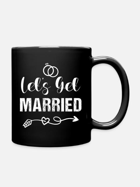 Mariage Anniversaire de mariage Anniversaire Dictons de mariage - Mug uni - noir