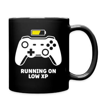 Running on Low XP Controller - Tasse einfarbig - Schwarz - Rechts