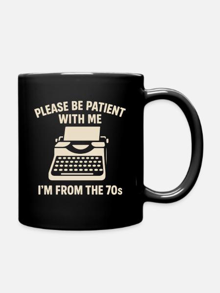 Drôle Vintage des années 70 T-Shirt cadeau d’anniversaire - Mug uni - noir