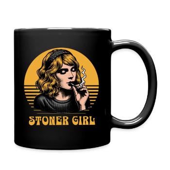 Stoner Girl - Full Colour Mug - black - Right