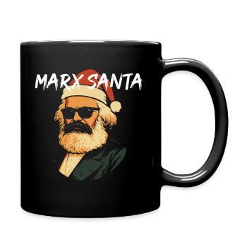 T-shirt icône du Père Noël Marx - Mug uni - noir - Droite