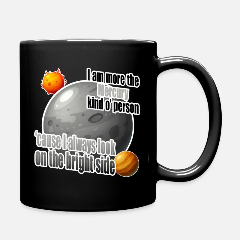 I am more the Mercury kind o' person - Tasse einfarbig - Schwarz