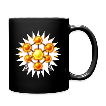 ATOMIC FUSION - Belgium - Full Colour Mug - black - Right