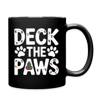 Deck the Paws Holiday Party - Full Colour Mug - black - Right