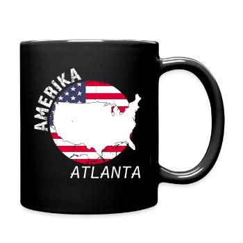 Atlanta - Tasse einfarbig - Schwarz - Rechts
