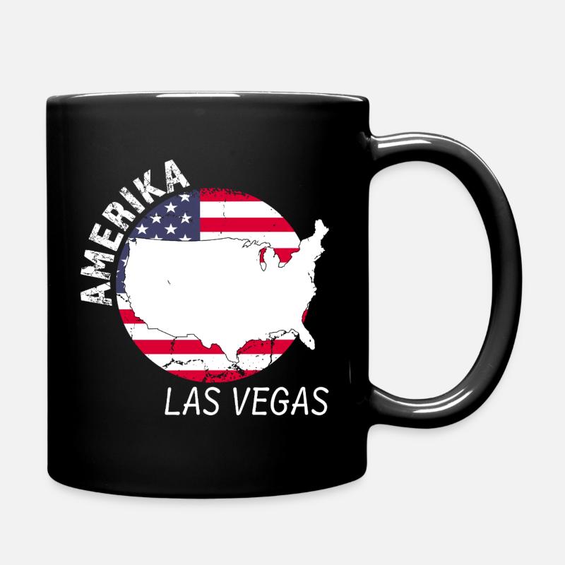 Las Vegas - Full Colour Mug - black