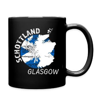 Glasgow - Full Colour Mug - black - Right