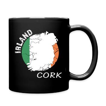 Liège - Mug uni - noir - Droite