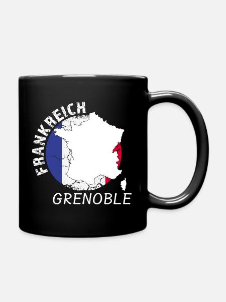 Grenoble - Mug uni - noir