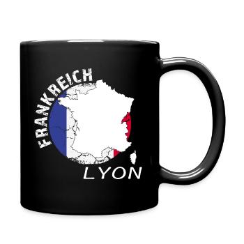 Lyon - Tasse einfarbig - Schwarz - Rechts