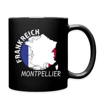 Montpellier - Tasse einfarbig - Schwarz - Rechts