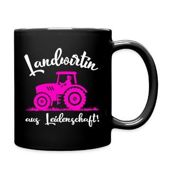 Fermier passionné Dictons agricoles - Mug uni - noir - Droite