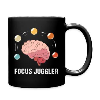 Don de l’autisme TDAH autiste Asperger - Mug uni - noir - Droite
