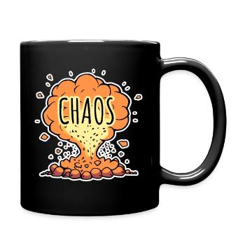 Absolute CHAOS! - Full Colour Mug - black - Right