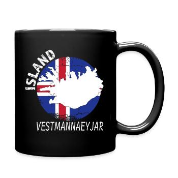 Vestmannaeyjar - Mug uni - noir - Droite
