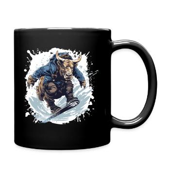 Bulle Snowboard Taurus - Tasse einfarbig - Schwarz - Rechts