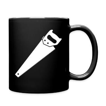 Handsäge Fuchsschwanz Holz Clean - Tasse einfarbig - Schwarz - Rechts