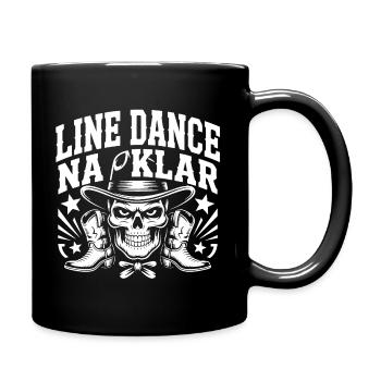 Bone Cowboy Line Dance - Full Colour Mug - black - Right