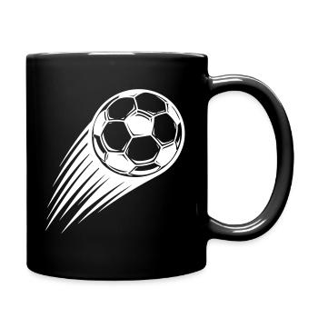 Soccer Ball Icon - Full Colour Mug - black - Right