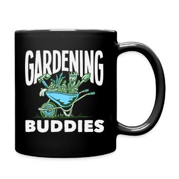 Gardening Buddies Plant Lovers Garden - Full Colour Mug - black - Right