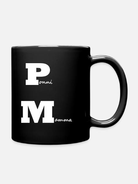 PonyMama blanche - Mug uni - noir